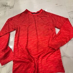 MTA Sport Kids Long Sleeve Tee - Red and Gray